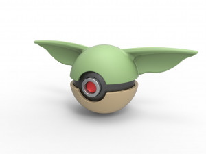 Grogu orb 3D-printmodel