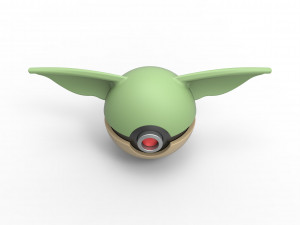 Grogu orb 3Dプリントモデル