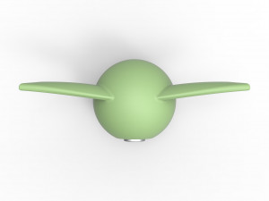 Grogu orb 3Dプリントモデル