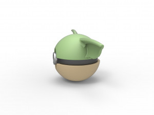 Grogu orb 3Dプリントモデル