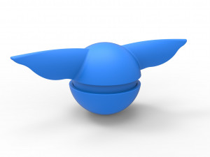 Grogu orb 3Dプリントモデル