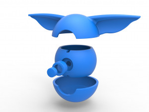 Grogu orb 3Dプリントモデル