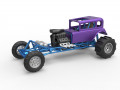 Mud dragster Hot Rod Scale 1 to 25 3D Print Model