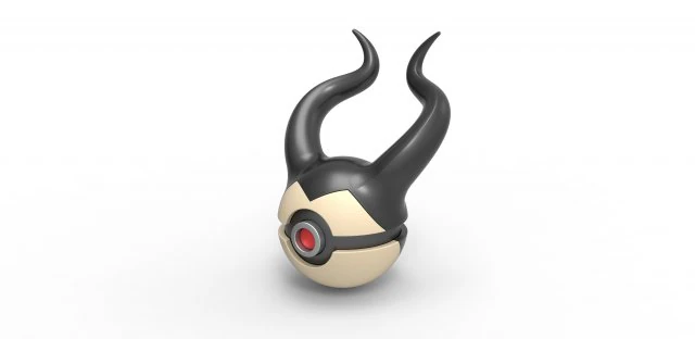 Maleficent orb 3D Print Model .c4d .max .obj .3ds .fbx .stl .blend 