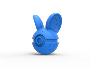 Emolga orb 3D Print Model