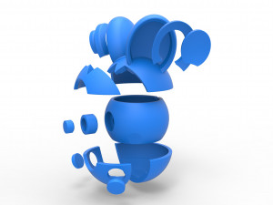 Emolga orb 3D Print Model