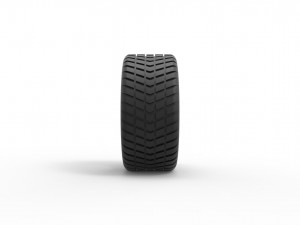 Race tire 3 Scale 1 to 25 3Dプリントモデル