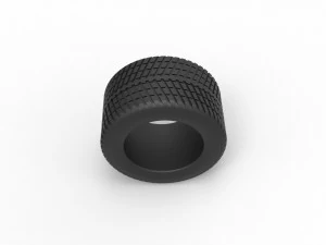 Race tire 4 Scale 1 to 25 3D Print Model