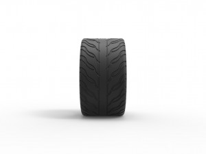Race tire 5 Scale 1 to 25 3D 프린트 모델