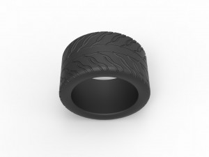 Race tire 5 Scale 1 to 25 3D 프린트 모델