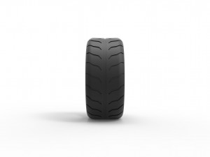 Race tire 6 Scale 1 to 25 Modelo de Impressão 3D