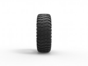 Offroad tire 31 Scale 1 to 25 3D-printmodel
