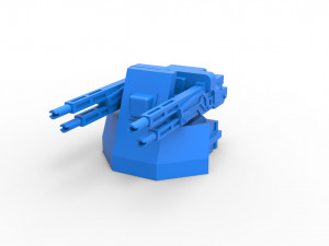 Turret Scale 1 to 25 3D Print Model