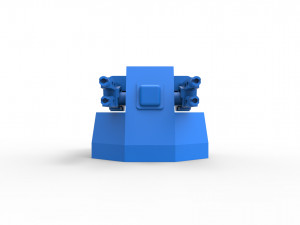 Turret Scale 1 to 25 3D Print Model