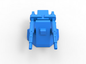 Turret Scale 1 to 25 3D Print Model