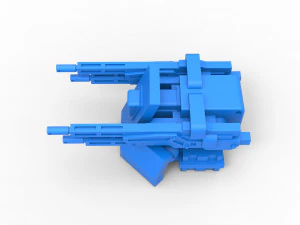 Turret Scale 1 to 25 3D Print Model