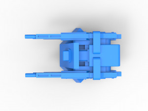 Turret Scale 1 to 25 3D Print Model