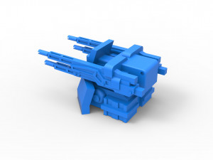 Turret Scale 1 to 25 3D Print Model