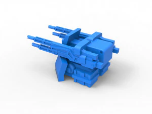Turret Scale 1 to 25 3D Print Model