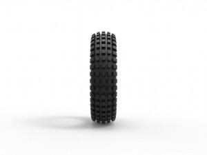 Offroad tire 32 Scale 1 to 25 3Dプリントモデル