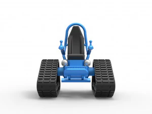 Tankchair Scale 1 to 25 3D Print Model