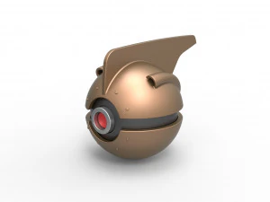 火箭球 3D 打印模型