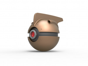 Rocketeer orb 3D-printmodel