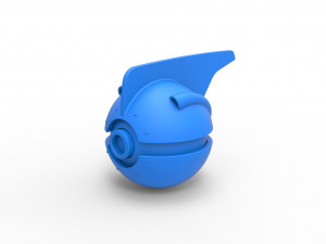 Rocketeer orb 3D-printmodel