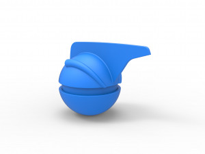 Rocketeer orb 3D-printmodel