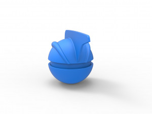 Rocketeer orb 3D-printmodel