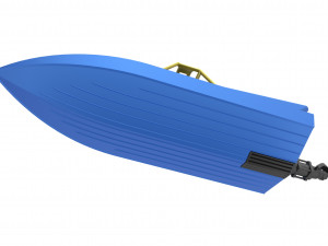 Jet sprint boat Scale 1 to 25 Modelo de impresión 3D