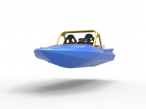 Jet sprint boat Scale 1 to 25 Modelo de impresión 3D