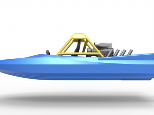 Jet sprint boat Scale 1 to 25 Modelo de impresión 3D