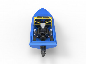 Jet sprint boat Scale 1 to 25 Modelo de impresión 3D
