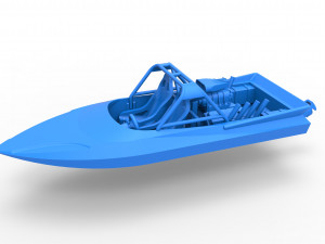 Jet sprint boat Scale 1 to 25 Modelo de impresión 3D