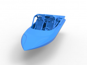 Jet sprint boat Scale 1 to 25 Modelo de impresión 3D