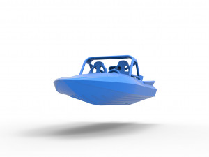Jet sprint boat Scale 1 to 25 Modelo de impresión 3D