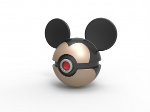 Mickey Mouse orb 3D-Druckmodell