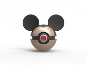 Mickey Mouse orb 3D-Druckmodell