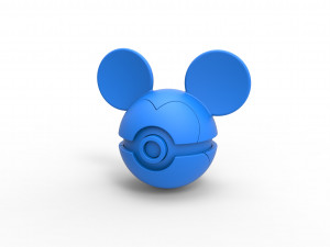 Mickey Mouse orb 3D-Druckmodell