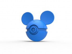 Mickey Mouse orb 3D-Druckmodell