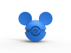 Mickey Mouse orb 3D-Druckmodell