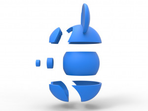 Mickey Mouse orb 3D-Druckmodell
