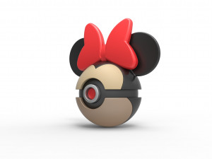 Minnie Mouse orb 3D प्रिंट मॉडल