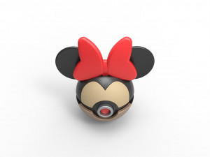 Minnie Mouse orb 3D प्रिंट मॉडल