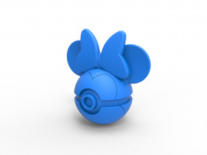 Minnie Mouse orb 3D प्रिंट मॉडल