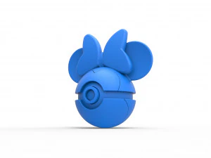 Сфера Минни Маус 3D Принт Модель