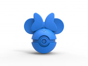 Сфера Минни Маус 3D Принт Модель