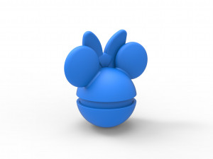 Minnie Mouse orb 3D प्रिंट मॉडल
