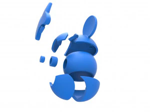 Сфера Минни Маус 3D Принт Модель